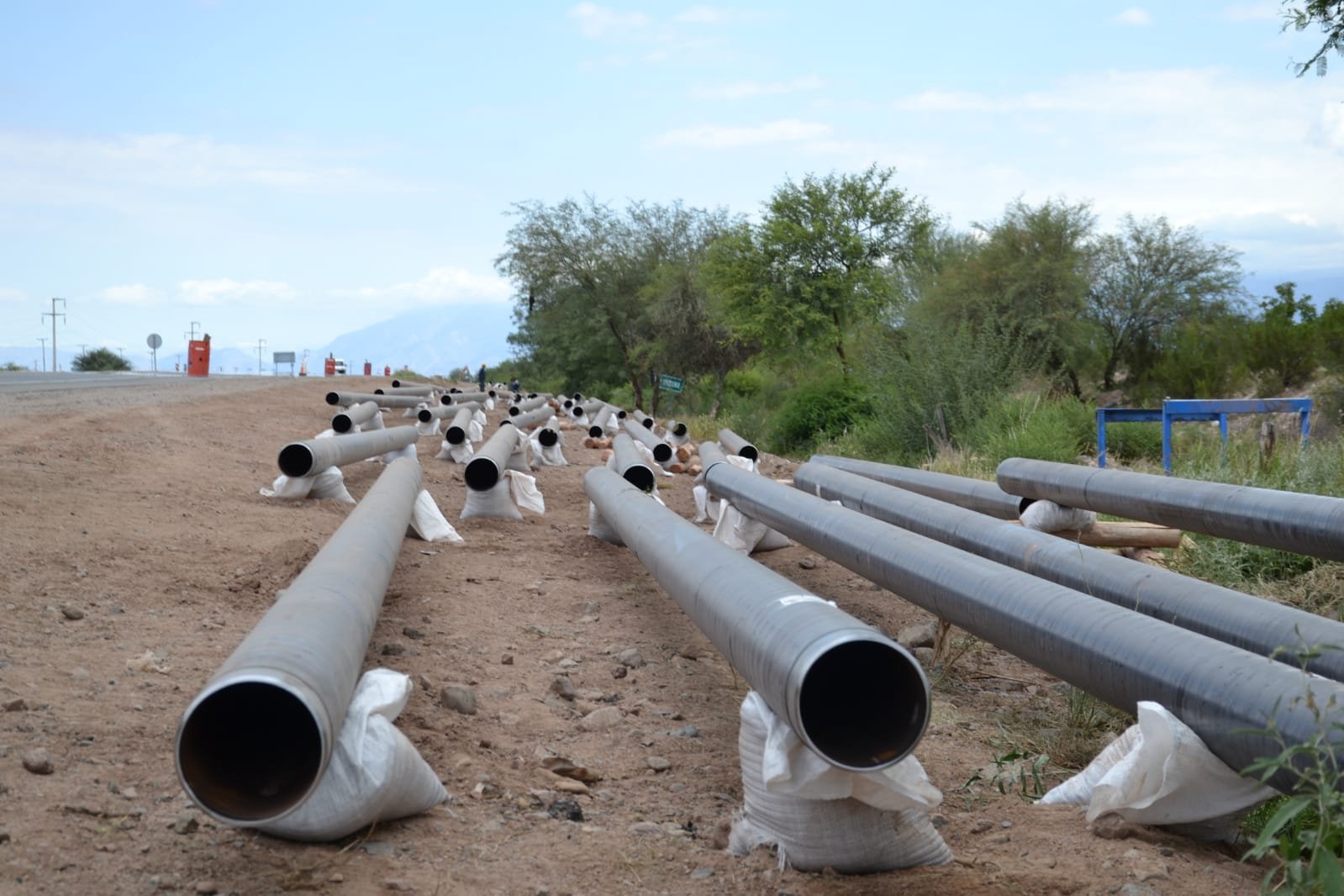 La Obra Del Gasoducto Productivo Avanz Hasta La Localidad De Nonogasta