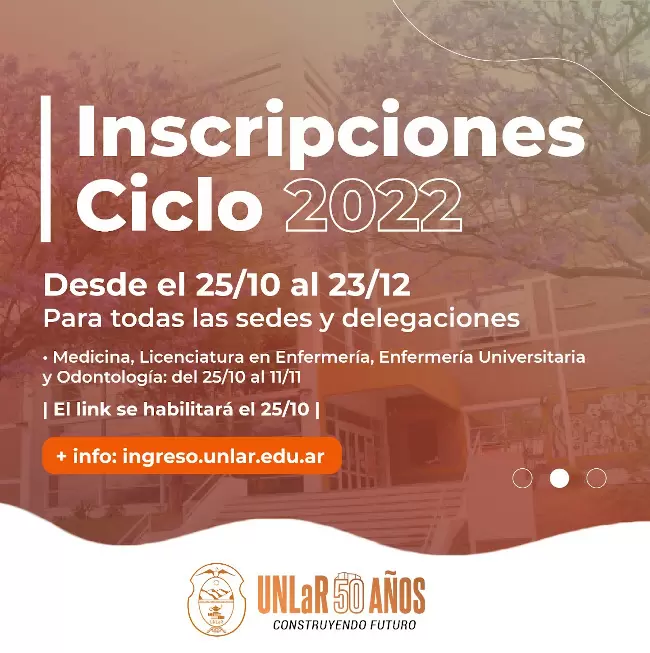 Inscripciones UNLaR